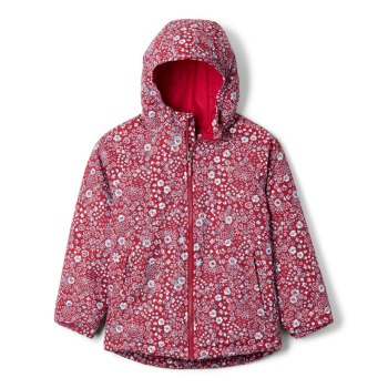 Columbia Flower Flakes Jacket, Chamarras Vino Para Niña | 062841-YVN